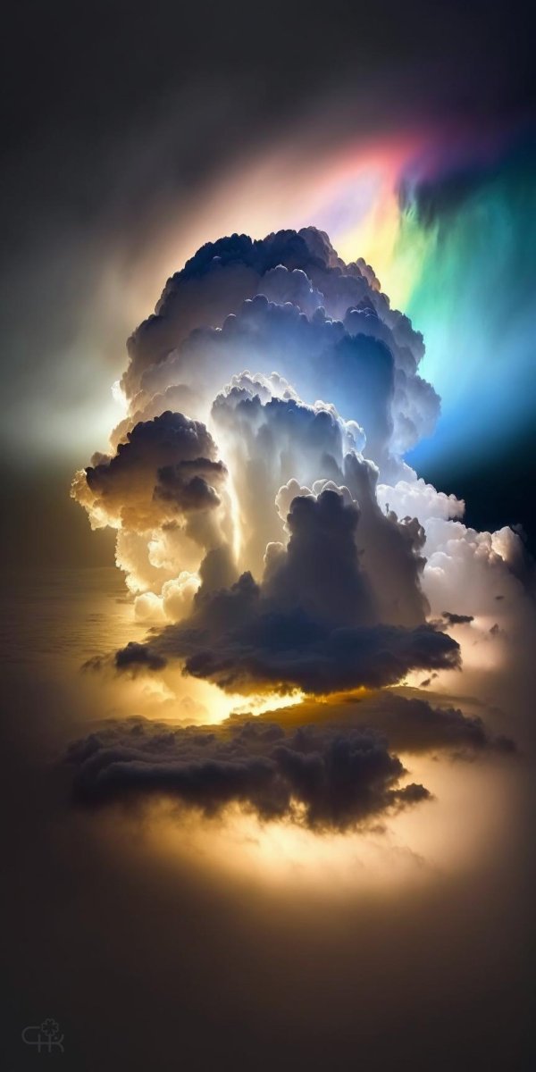 радужное облако