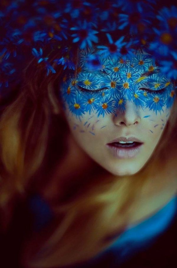 необычный макияж