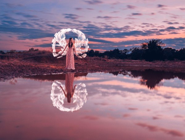 живопись светом