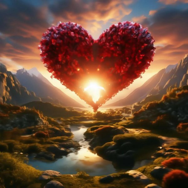 сердца любви