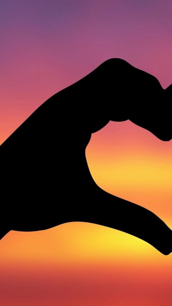 половинка сердечка