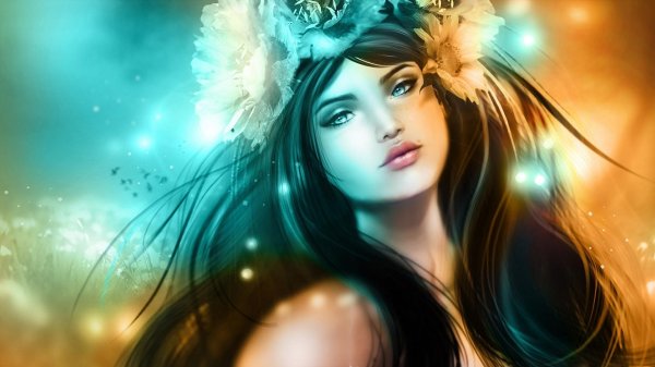 девушки портрет