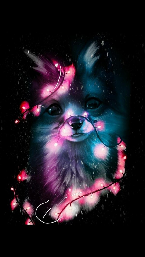 неоновая лиса