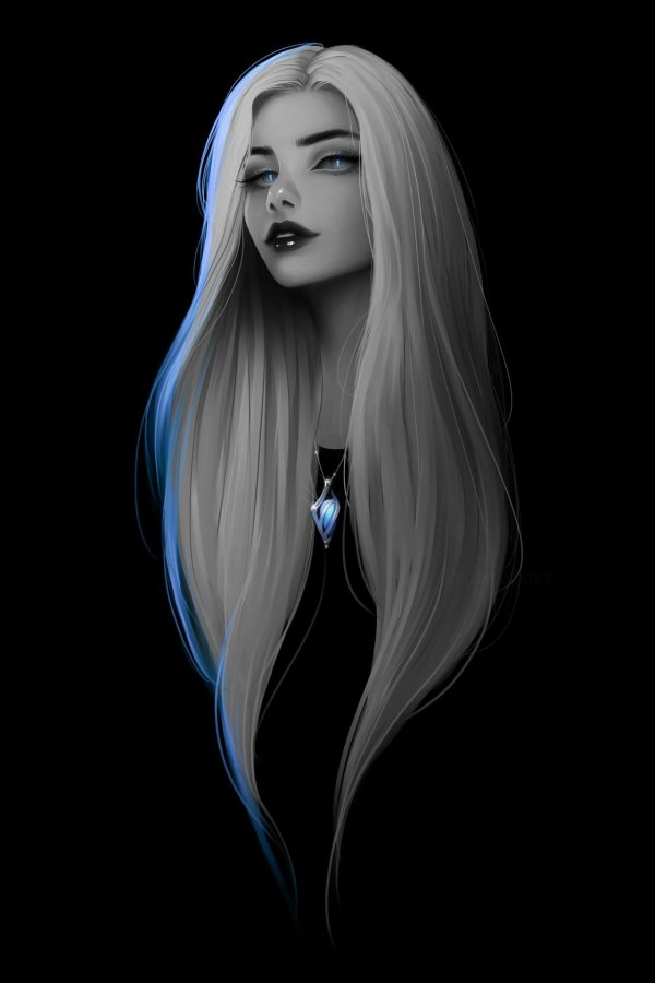 девушки рисунки