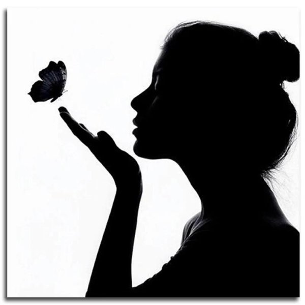 женский силуэт