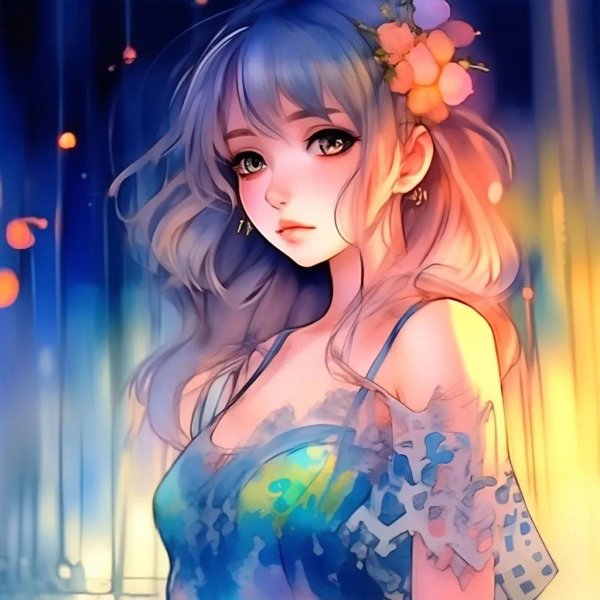 красивая аниме