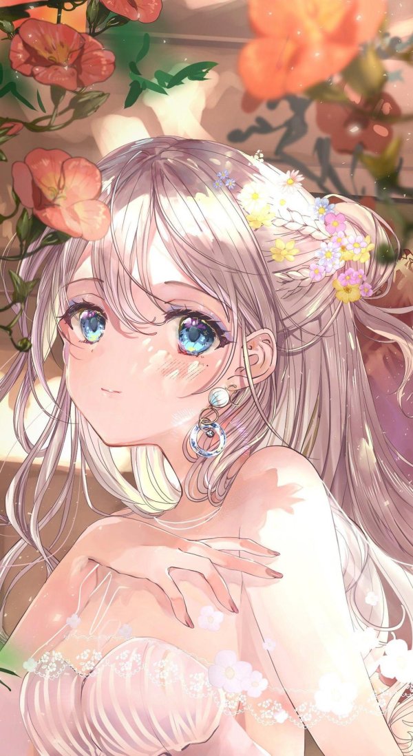 аниме рисунки девушек