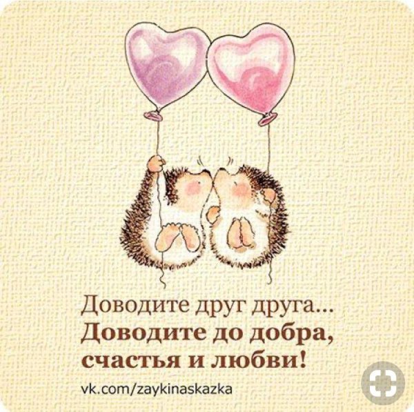 влюбленные ежики