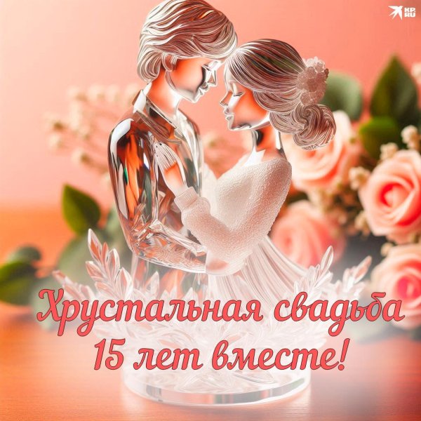 15 лет хрустальная свадьба