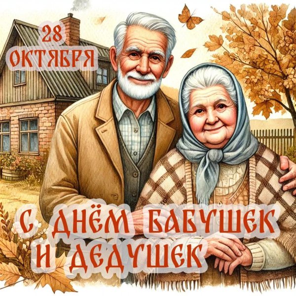 28 октября день бабушек и дедушек