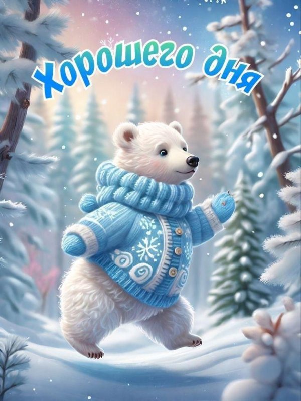 Доброго зимнего дня и хорошего настроения
