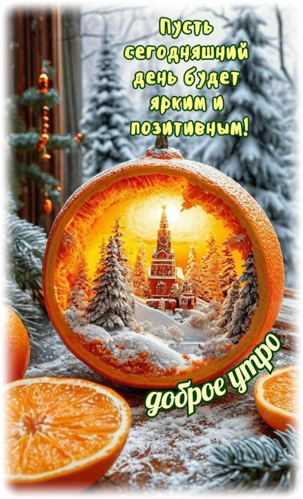 доброе утро рождественское