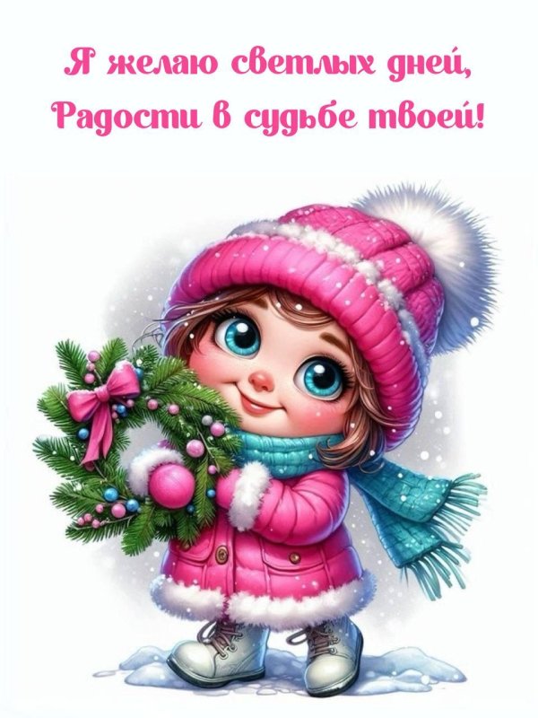 рисунок новогодней