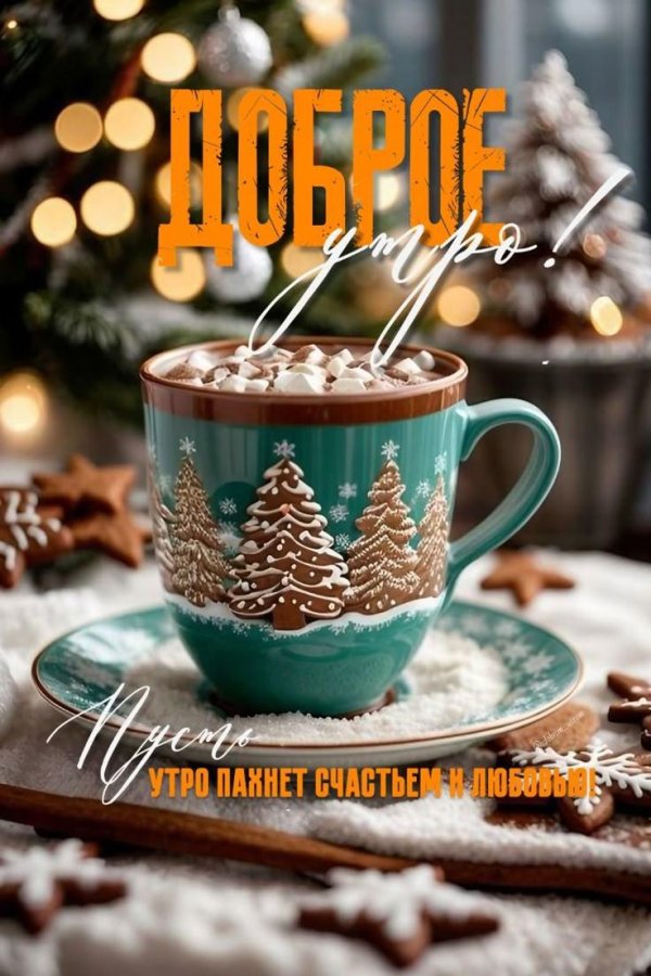 доброе декабрьское утро воскресенья