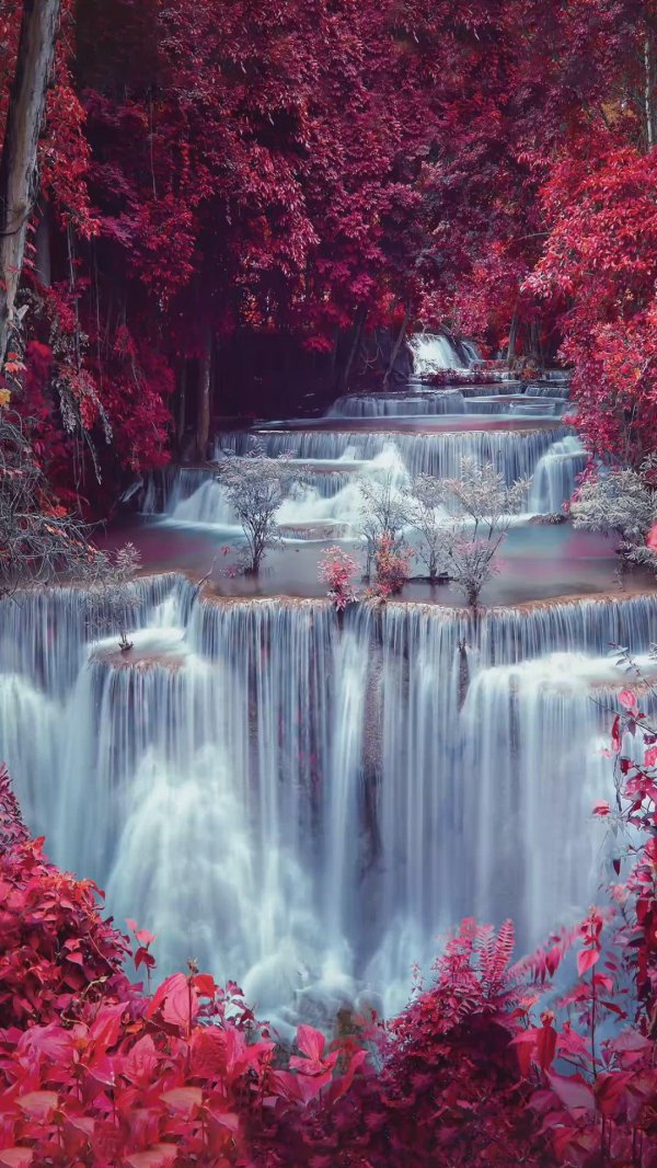 beautiful waterfall