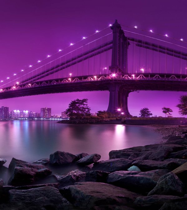 манхэттен мост нью йорк