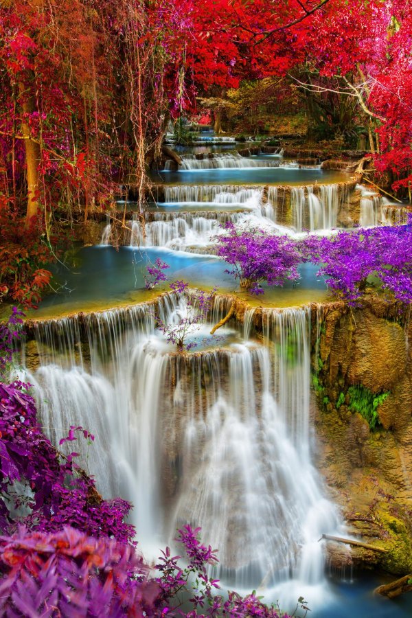 beautiful waterfall