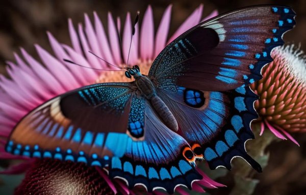 глаза бабочки