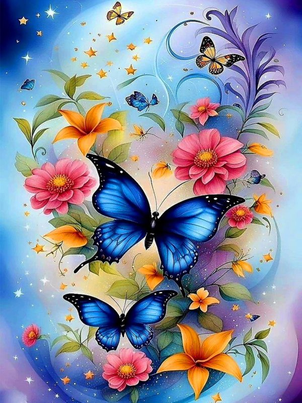 цветочные картины