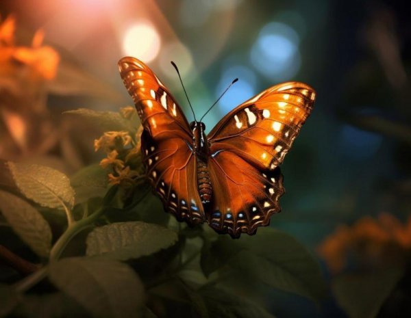 бабочки в природе