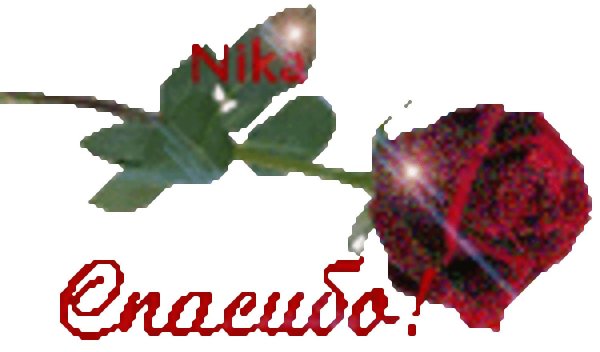 спасибо с розами