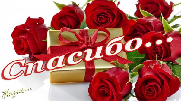 с благодарностью открытки