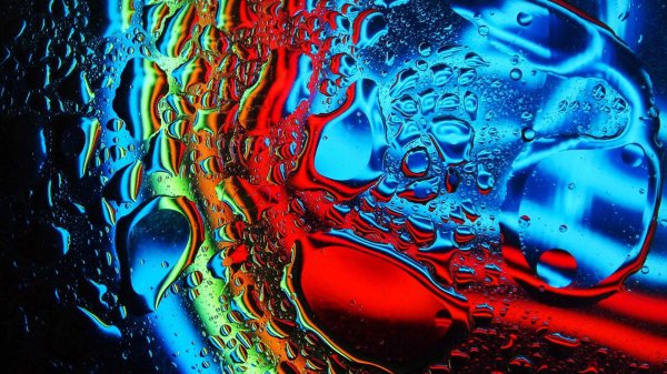 цветная вода