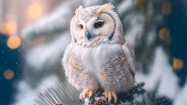 новогодние совы