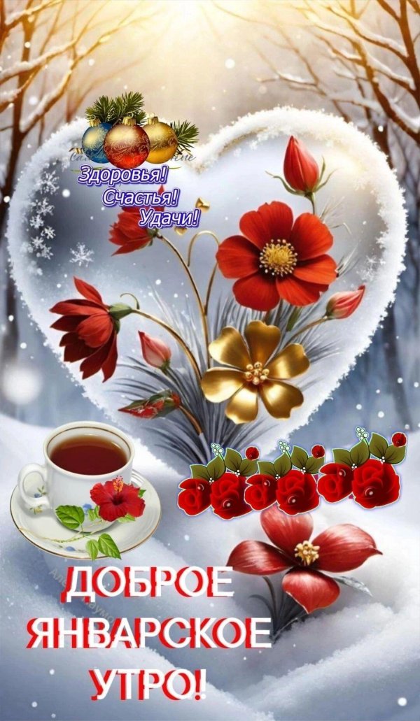 январского утра