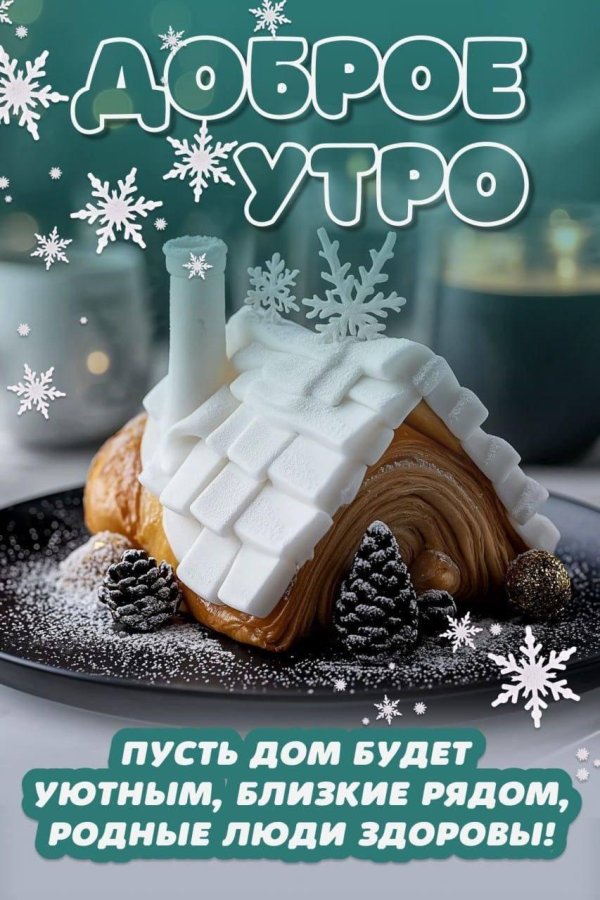 доброе зимнее утречко