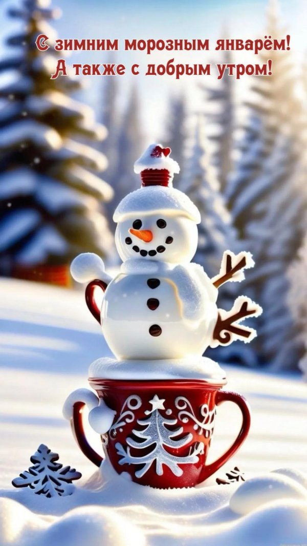 доброго утра зимнего