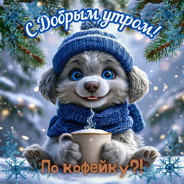 зимнего доброго утра