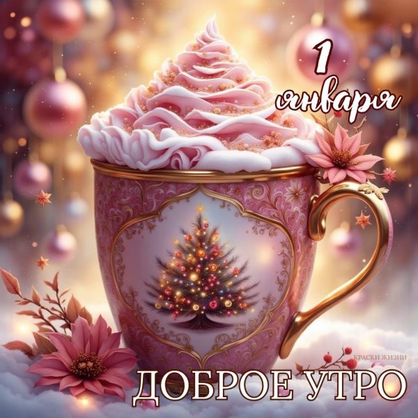 новый год доброе утро