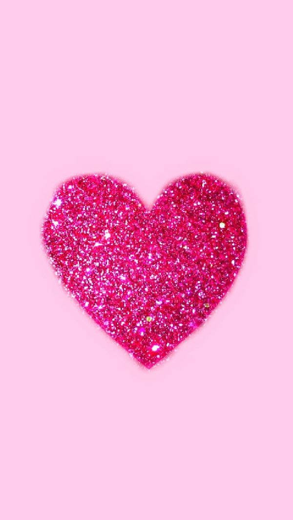 розовое сердечко