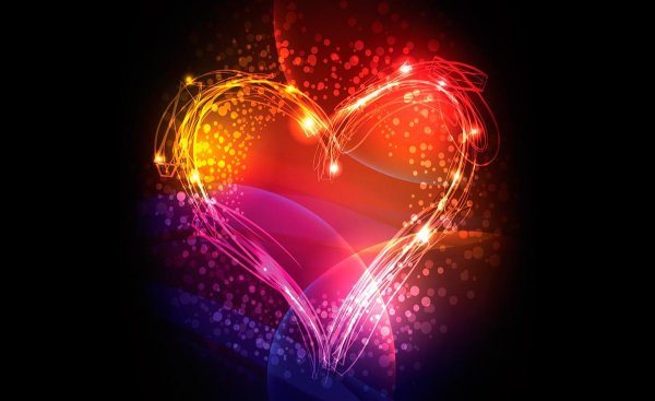 сердечки красивые