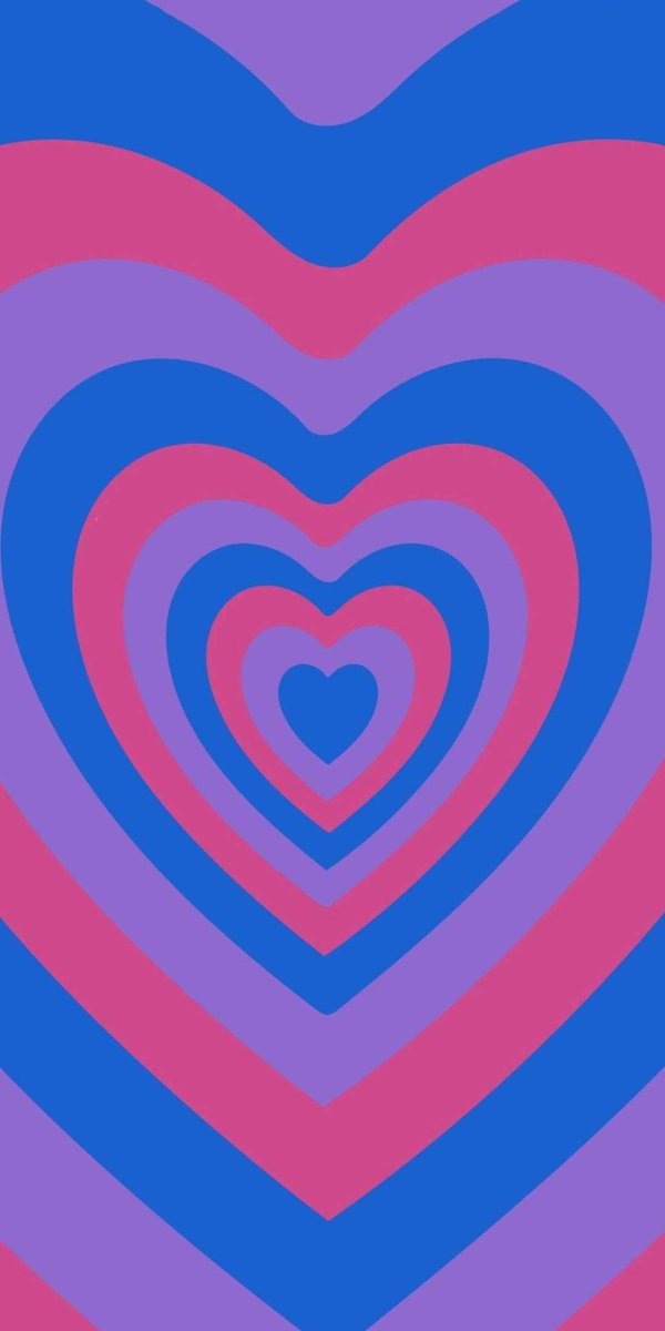 разноцветное сердечко