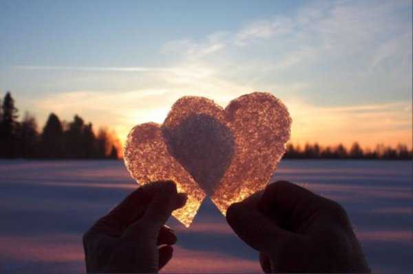 солнце сквозь лёд