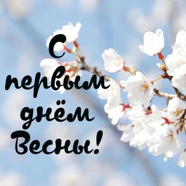 фон весна