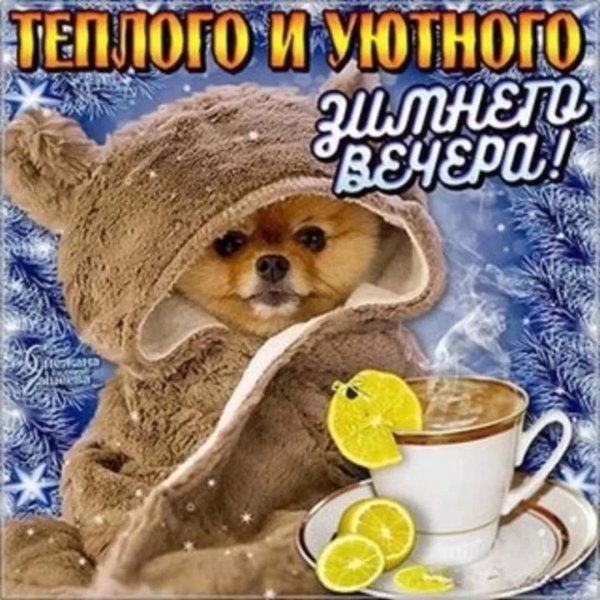 хорошего вечера зимнего