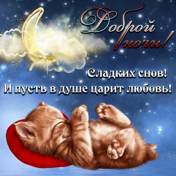 пожелания сладких снов