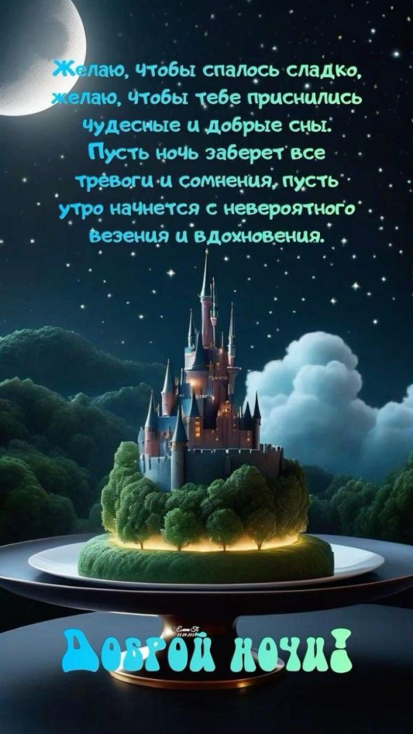 сладких снов доброй ночи