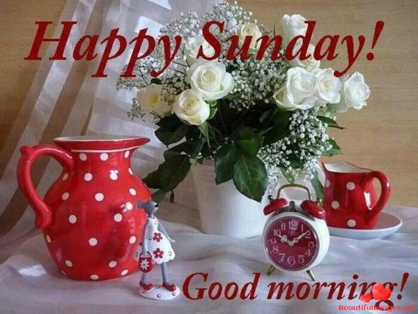 happy sunday good morning