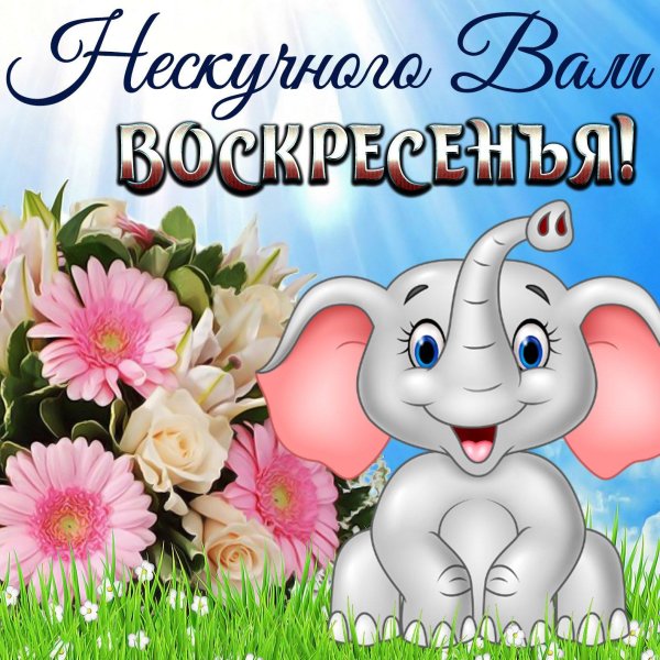 добрейшего воскресенья