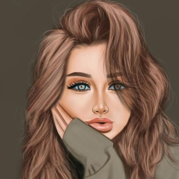 девушки рисунки