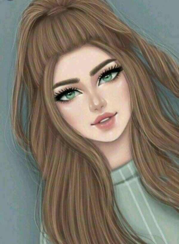 девушка иллюстрация