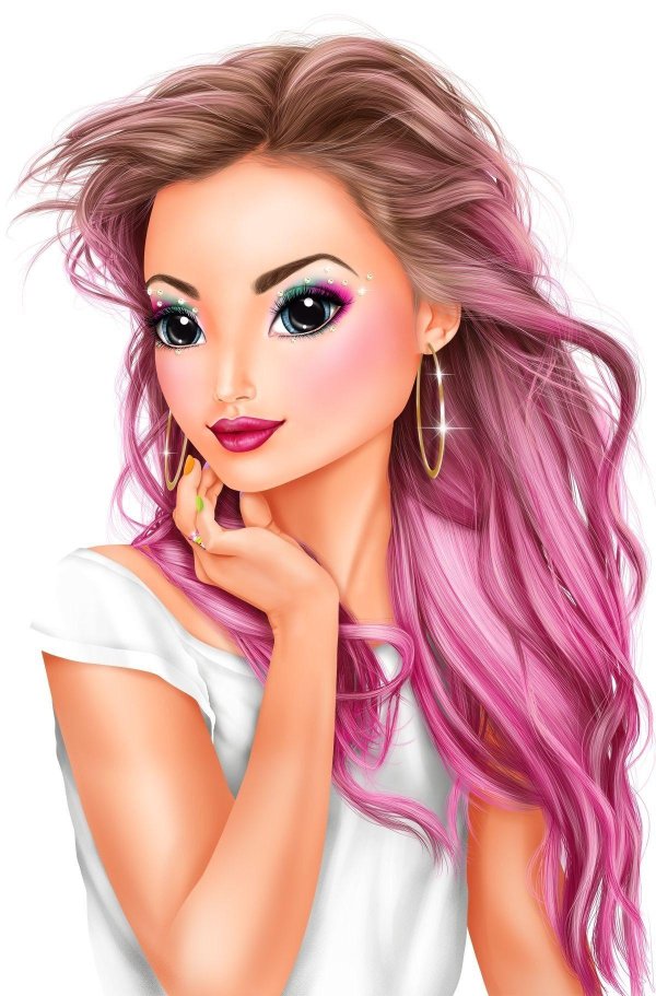 девушка иллюстрация