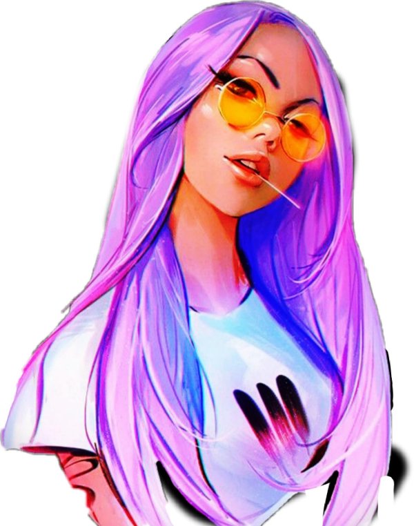 нарисованные девочки на аву