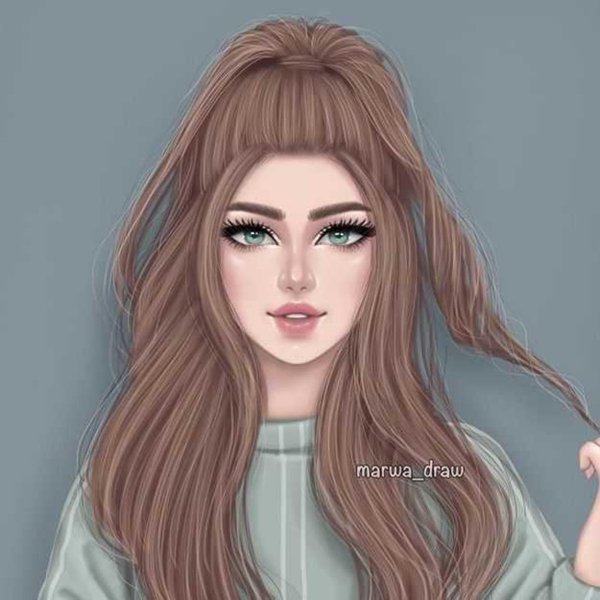 девушки рисунки