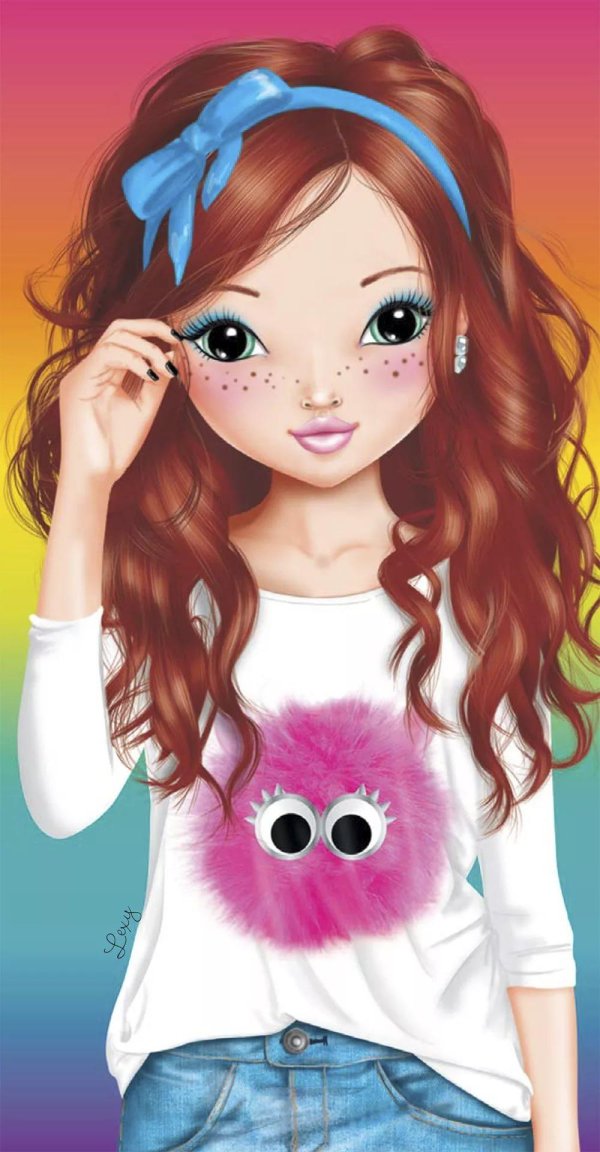 мультяшные девочки