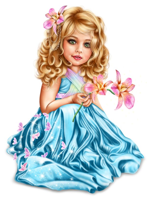 клипарт девочка